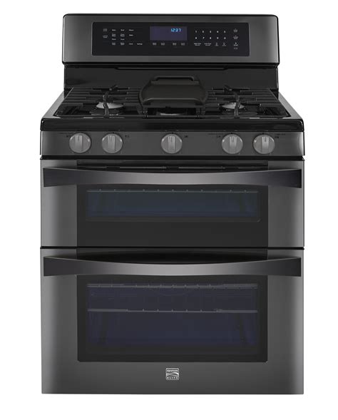 3-cu ft / 3-cu ft Self-cleaning Convection <b>Oven</b> Freestanding <b>Double</b> <b>Oven</b> Electric Range (Stainless Steel. . Kenmore double oven